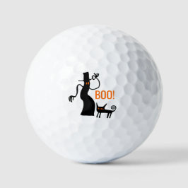 Tip o't Halloween Ghost Golf Boll