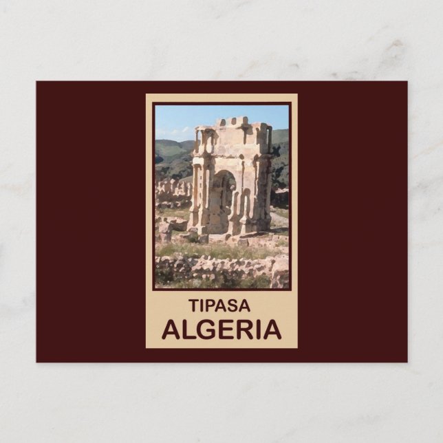 Tipasa Algeriet Vykort (Framsida)