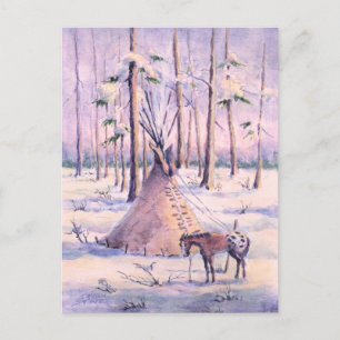 TIPI, APPY & SNÖ by SHARON SHARPE Vykort