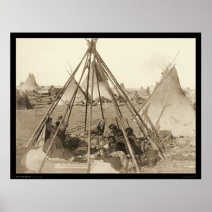 Tipi av American Horse SD 1891 Poster
