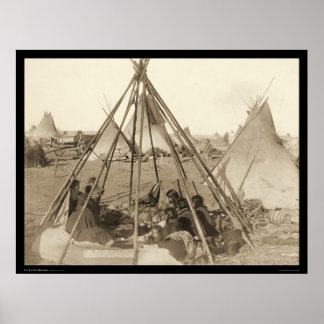 Tipi av American Horse SD 1891 Poster