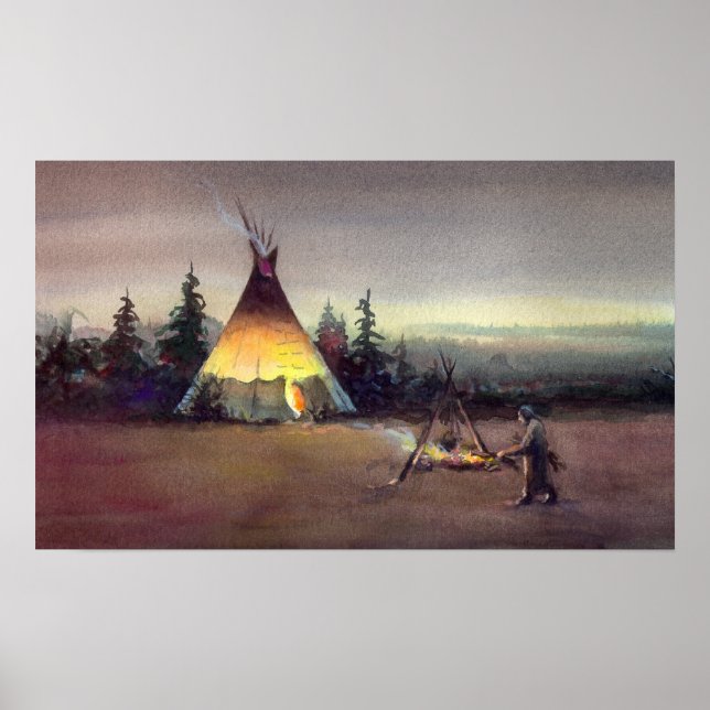 TIPI LJUS av SHARON SHARPE Poster (Framsidan)