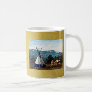Tipi - vinterläger kaffemugg