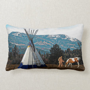 Tipi - vinterläger lumbarkudde