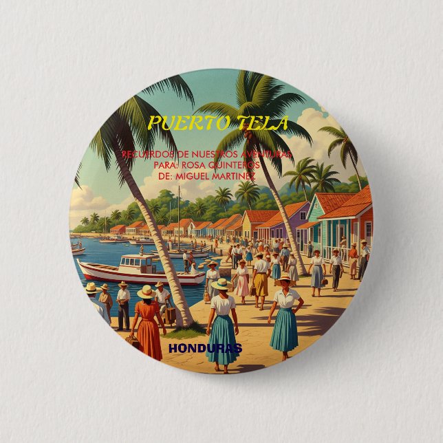  tipo chapa PUERTO DE TELA Knapp (Framsida)