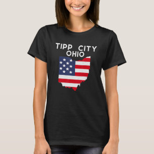 Tipp City Ohio USA State America Travel Ohioan T Shirt
