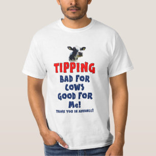 Tippa - dåliga för kor som är bra för mig! tee