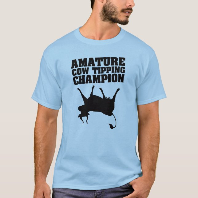 Tippa för ko tee shirt (Framsida)