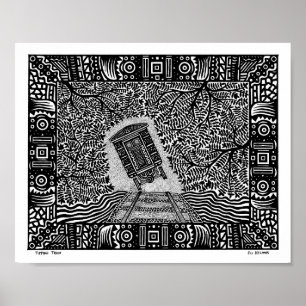 Tippa Tåg Poster