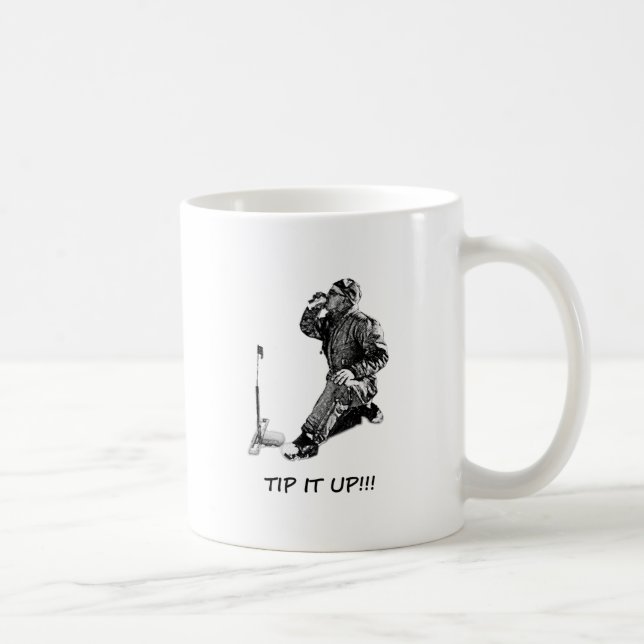 Tippa upp det! kaffemugg (Höger)