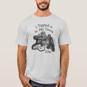 Tippade motorcykel Bike T Shirt