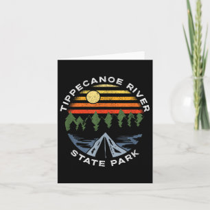 Tippecanoe River State Park Indiana Forest Camping Kort