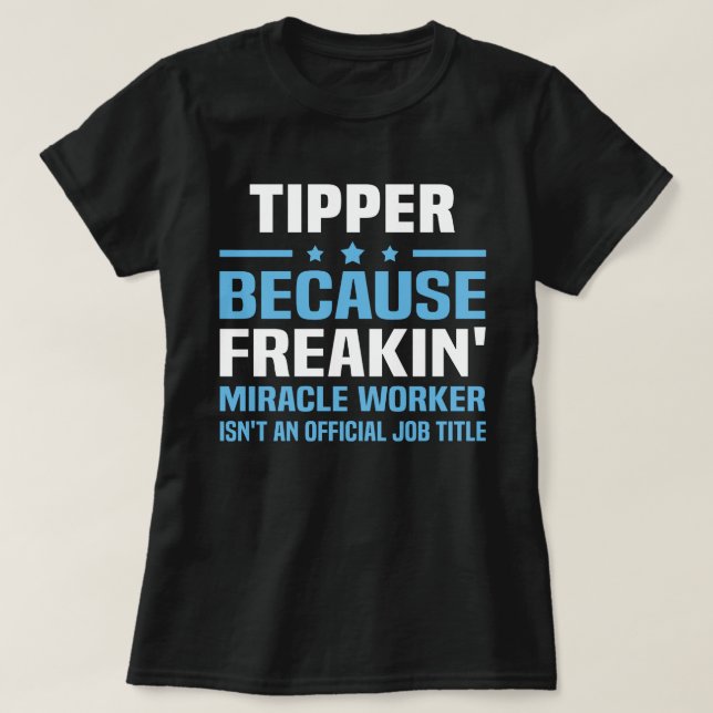 Tipper T Shirt (Design framsida)