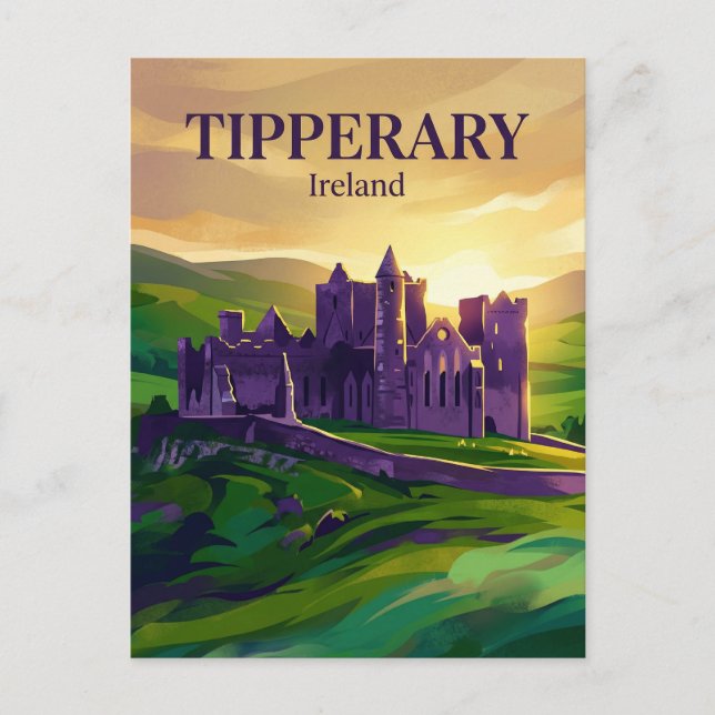 Tipperary Irland Vykort (Framsida)