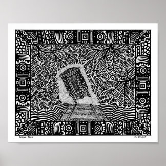 Tipping Tåg Poster