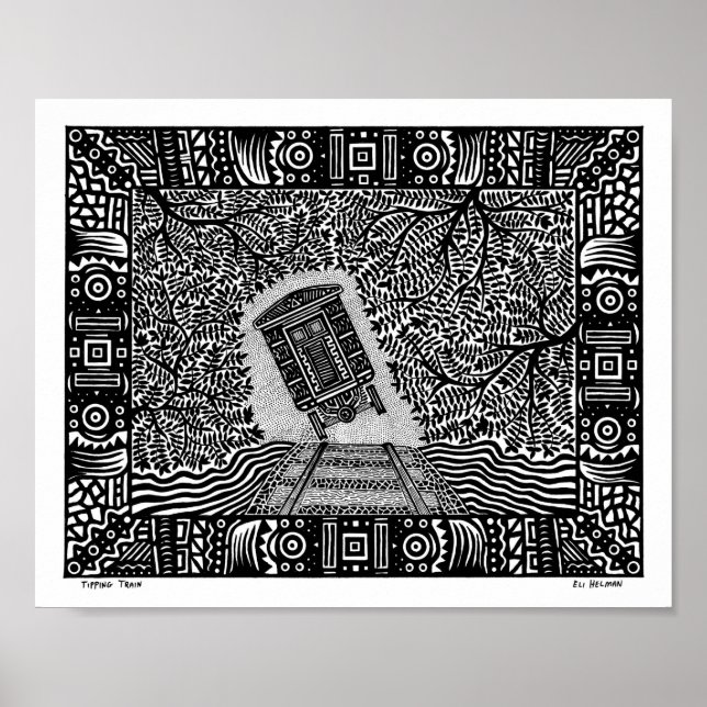 Tipping Tåg Poster (Framsidan)