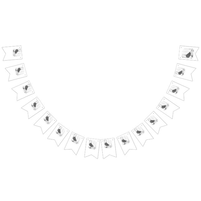 Tippler Shield markerad Pigeon Vimplar (Alla)