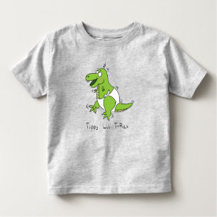 Tippy Lil T-rex Baby Dinosaur Småbarn Kids T-Shirt