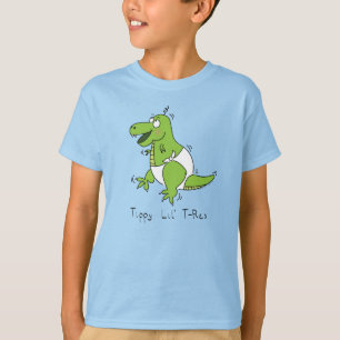 Tippy T-Rex Baby Dinosaur Barn Boy's T-shirt