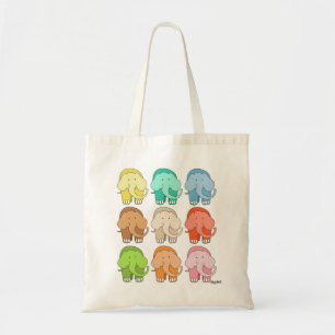 Tippy Toes Elephant Tote Tygkasse
