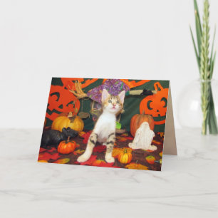 Tippy's Big Skräm - Halloween Card Kort