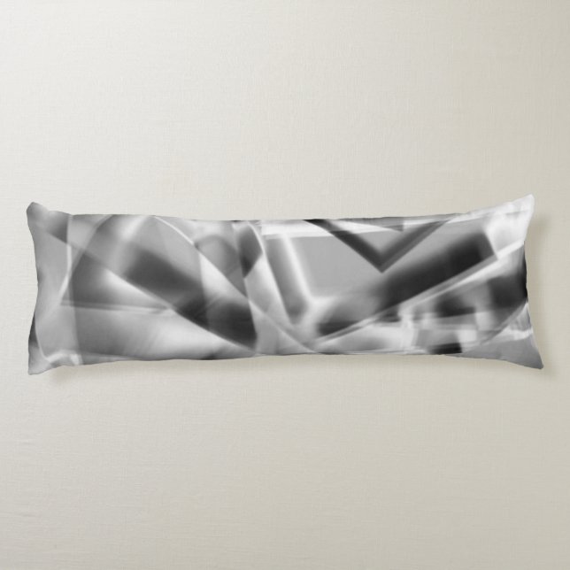 Tips av kvadratiskt biet av viss akrylsyra, grått, kroppskudde (Baksidan)