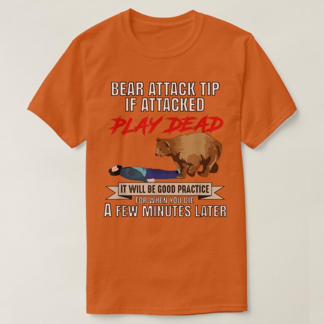 Tips för attack mot campingkameraburken vid påslag t shirt (Design framsida)