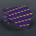 Tips för blåGult Anka Mönster Slips<br><div class="desc">Tips för blåGult Anka Mönster</div>