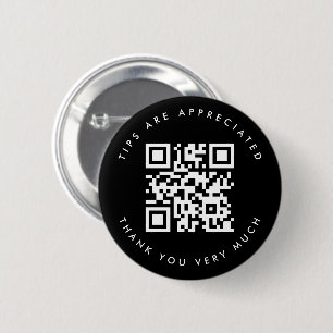 Tips för enkel svartvitt QR-kod Knapp