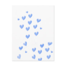 Tips för ljusblå vattenfärg