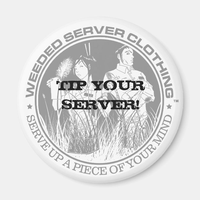 TIPS SERVERN! MAGNET - Anpassad - Anpassad (Framsidan)