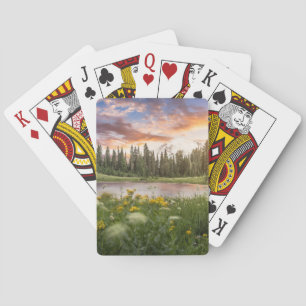 Tipsoo sjö av Mount Rainier Casinokort
