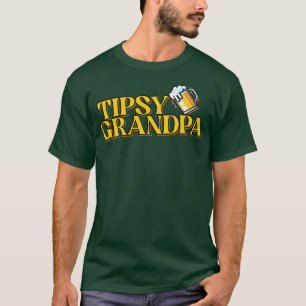 Tipsy Grandpa T Shirt