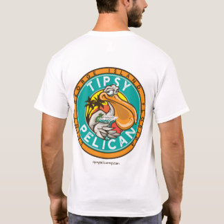 Tipsy Pelican T-Shirt-Logotyp T Shirt