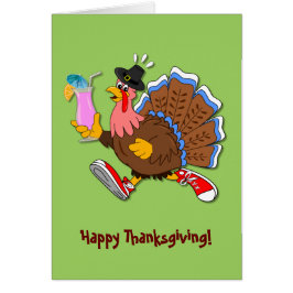Tipsy Turkey (Cocktail) Hälsningskort