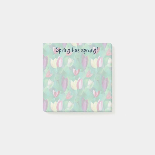 Tiptå genom Tuliperna Post-it Block (Framsida)