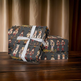 Tiptop Nutcracker Kung Musical Staff Presentpapper