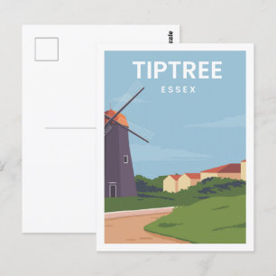 Tiptree Essex Berömd Travel Ställe Illustration Vykort