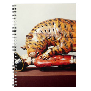 Tipus tiger, c.1790 (trä) anteckningsbok
