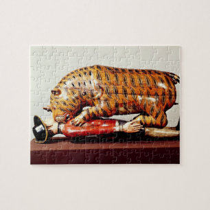 Tipus tiger, c.1790 (trä) pussel