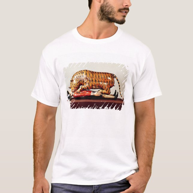 Tipus tiger, c.1790 (trä) t-shirt (Framsida)