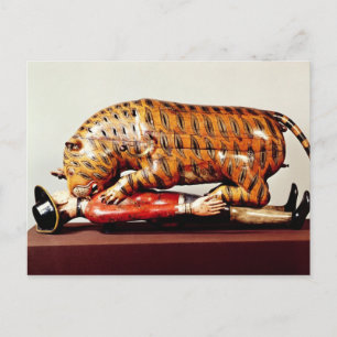 Tipu's Tiger, c.1790 (trä) Vykort