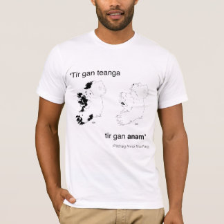 Tír gan Teanga skjorta T Shirt