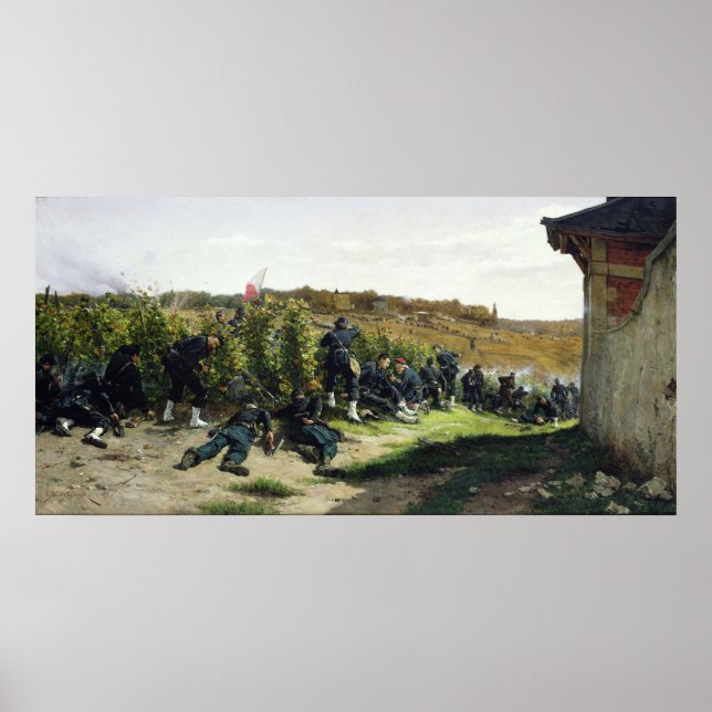 Tirailleurs de la Seine Poster (Framsidan)