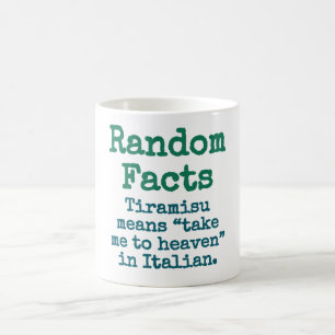 Tiramisu Elaks tar mig till himlen på italienska - Kaffemugg