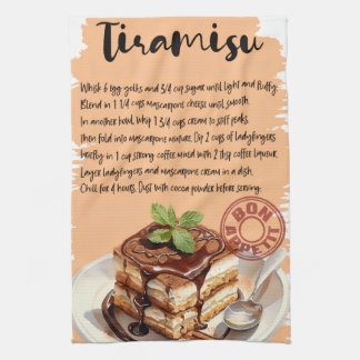Tiramisu-recept Kökshandduk