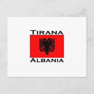 Tirana, Albanien Vykort