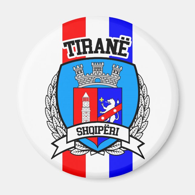 Tiranë Magnet (Framsidan)