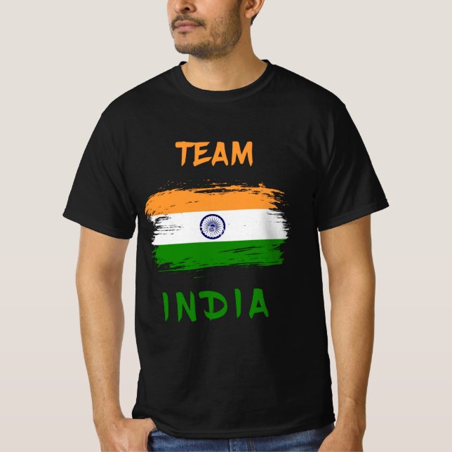 Tiranga, team india t shirt (Framsida)