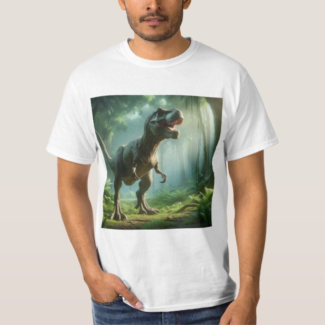Tiranosaurio Rex: El Rey de los Dinosaurios T Shirt (Framsida)
